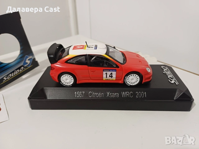 1/43 Citroen Xsara Wrc 2001 Solido , снимка 5 - Колекции - 54446438