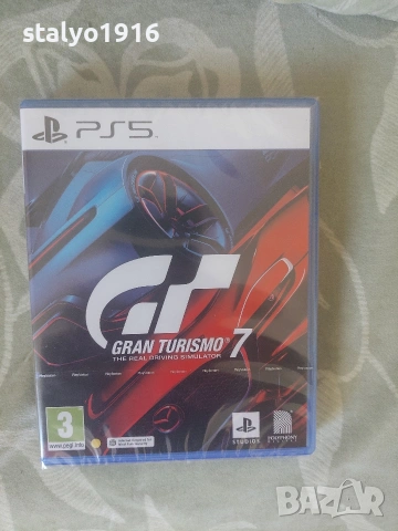 Gran Turismo 7 ps5 нова запечатана
