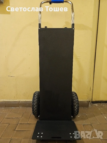 Продавам Продавам Електрическа количка за транспортиране на стоки по стълби, 400Kg, снимка 6 - Други инструменти - 54798239