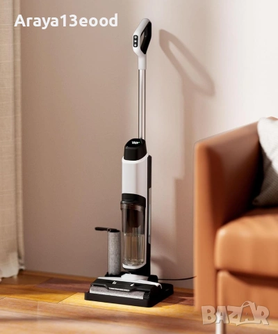 Безжична прахосмукачка за сухо и мокро почистване Cleanwise BVC-T8 с функция за измиване, снимка 2 - Прахосмукачки - 55102859