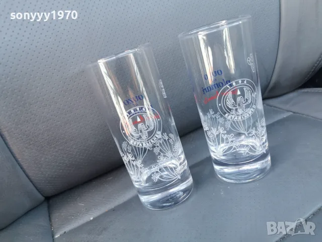 PLOMARI X2 ЧАШИ ЗА УЗО 1008260716, снимка 11 - Колекции - 55609177