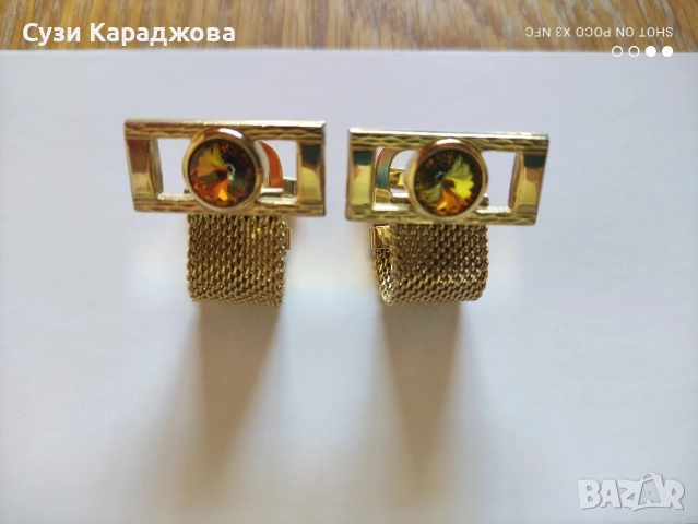 Винтидж копчета за ръкавели, снимка 5 - Антикварни и старинни предмети - 54996022