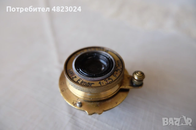 Leica Leitz Elmar 50mm f3.5 Lens. M39 Leica Mount, снимка 6 - Обективи и филтри - 54492956