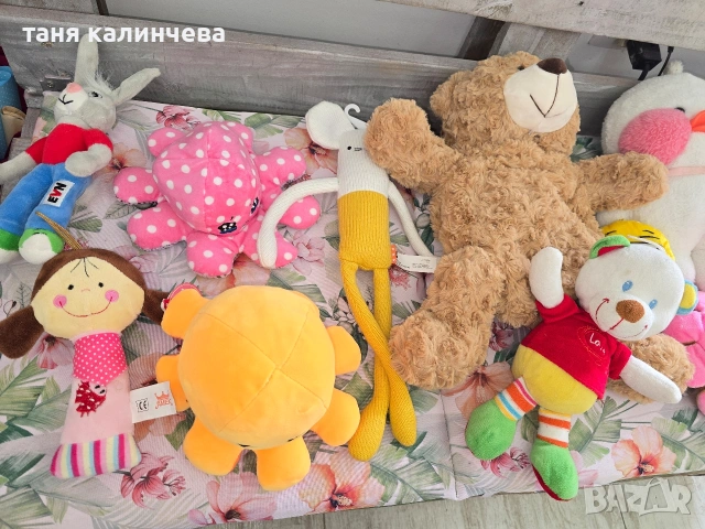 Голям лот от плюшени играчки с раничка, снимка 3 - Плюшени играчки - 55191322