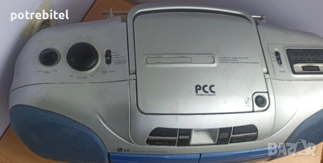 Радиокасетофон LG CD581A Двукасетъчен, снимка 2 - Радиокасетофони, транзистори - 54069195