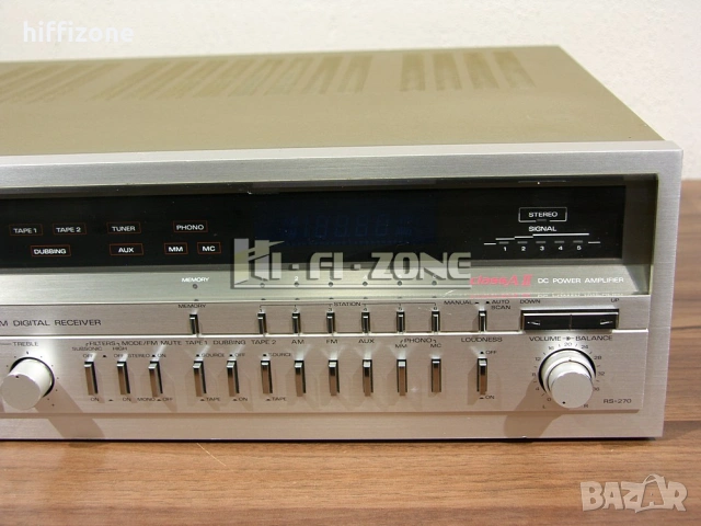 Ресивър  Fisher rs-270 , снимка 5 - Ресийвъри, усилватели, смесителни пултове - 54061382
