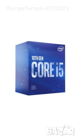 Intel Core i5-10400F – 6 ядра / 12 нишки