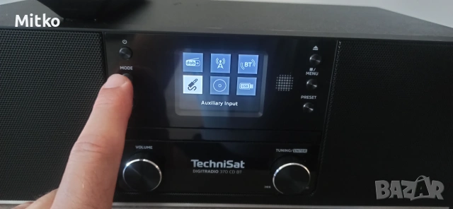 Радио TechniSat 370 CD BT, DAB +, FM дистанционно , снимка 6 - Радиокасетофони, транзистори - 55076170