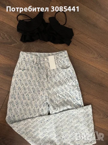 Уникален комплект панталон Miu miu