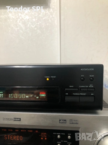 Onkyo fm tuner radio rds, снимка 3 - Радиокасетофони, транзистори - 55137560