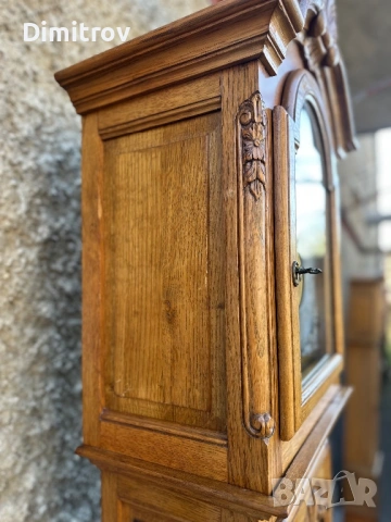 Паркетен механичен часовник Grandfather Clock – Urgos Германия, 3 тежести, снимка 6 - Антикварни и старинни предмети - 54406234