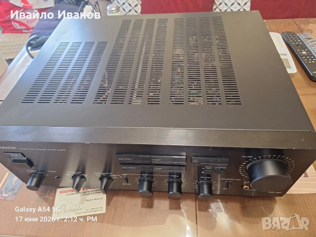 Denon pmа 700 v, снимка 2 - Ресийвъри, усилватели, смесителни пултове - 54942974