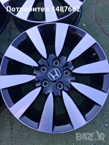 17цола оригинални за HONDA 7J×17 ет50 5×114.3 ц.64.1, снимка 4 - Гуми и джанти - 55060752