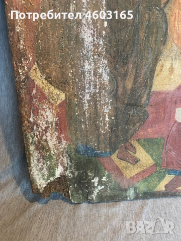 стара голяма икона, снимка 6 - Икони - 53955536