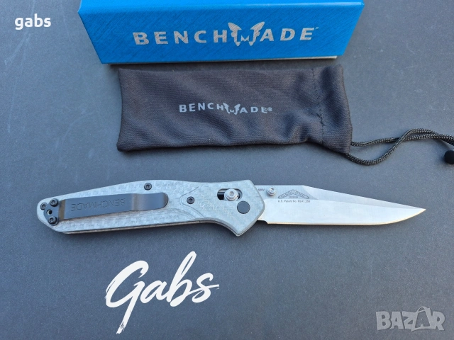 Сгъваем нож Benchmade OSBORNE 943-1, снимка 4 - Ножове - 54351246