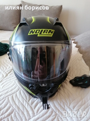 каска nolan N87, снимка 8 - Спортна екипировка - 54829770
