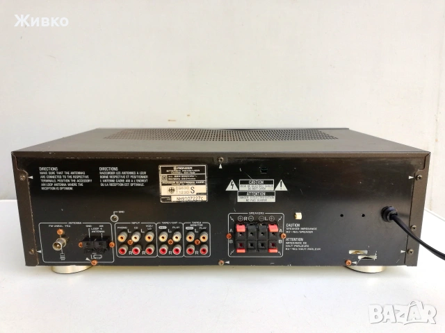 Ресивър PIONEER, снимка 5 - Ресийвъри, усилватели, смесителни пултове - 55075589