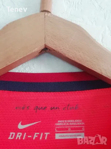 Барселона Карлес Пуйол оригинална тениска фланелка Barcelona Puyol Nike екип , снимка 8 - Тениски - 42260880