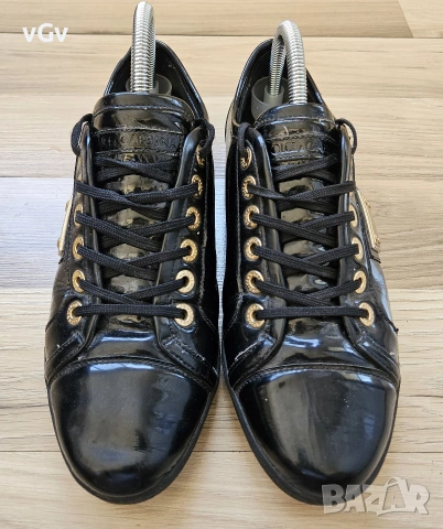 Мъжки кожени кецове Dolce & Gabbana - 40,5-41, снимка 2 - Кецове - 55081173
