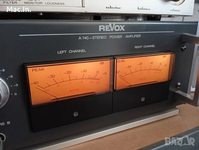 Revox A-740 power amp.