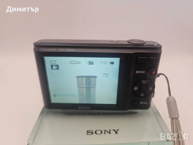 Sony DSC-W800 дигитален фотоапарат 5x zoom 20mp digital photo camera батерия мемори карта и USB , снимка 9 - Фотоапарати - 55516978