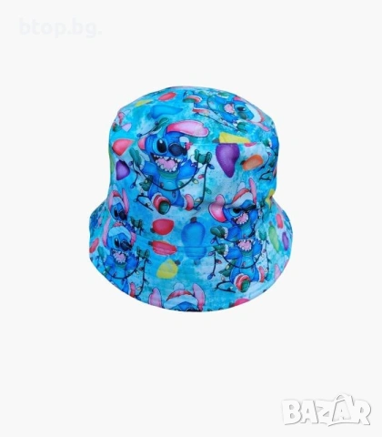 Лятна шапка Stitch , снимка 3 - Шапки, шалове и ръкавици - 55080343