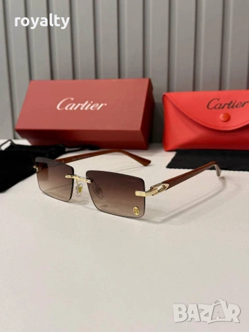Cartier Нови Дамски Слънчеви Очила Различни Цветове , снимка 5 - Слънчеви и диоптрични очила - 55030991