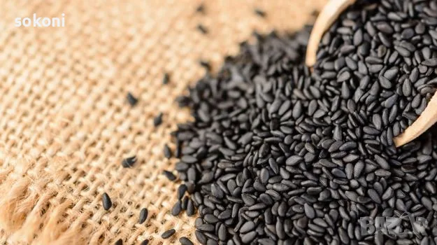 Sesame Seeds Black / Черни Семена Сусам 100гр