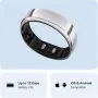 RingConn Gen 2 Smart Ring – титаниев смарт пръстен за сън и здраве, сребрист, размер 11, снимка 2