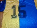Leeds United футболна тениска винтидж офицален фен продукт на Лийдс №13 и 15 размер Л, снимка 7