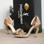 Yves Saint Laurent Дамски Сандали С Кристали На Метален Ток - Различни Цветове Код SK1314, снимка 2