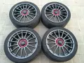 Джанти OZ 18" 5x112 с гуми KUMHO 225/40/18 VW SEAT SKODA AUDI MERCEDES BMW, снимка 3