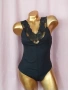ZARA S/M Черно боди с дантела , снимка 1