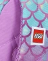 Adidas LEGO Mermaid детска раница многоцветна русалка водоотблъскваща 10л 24х33х13 см, снимка 4