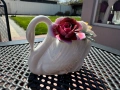 Порцеланови флорални вазички (Bone China) – 1950–1970, снимка 6