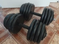 Дъмбели, гири, 40 кг. (2х20 кг.), снимка 1