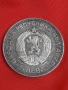 сребърна монета от 5 лева 1973г. "Васил Левски" , снимка 2