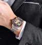 PAGANI DESIGN автоматичен часовник с Японски механизъм SEIKO NH34 GMT,стъкло сапфир,водоустойчив, снимка 2