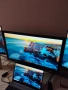 Три монитора 27" със стойка за бюро, снимка 2