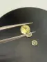 Комплект 3 естествени цитрина – общо 2,15 ct – кръгъл брилянтен, снимка 8