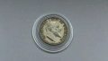 Сребърна монета от 50 стотинки 1910 година - без чертичката, снимка 6