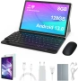 Нов Таблет лаптоп BITSMART 2в1 10.1 инча с клавиатура мишка калъф и слушалки Android 13 4G LTE  , снимка 3