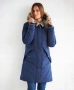 Висок клас дамска изолирана парка Didriksons Vibrant Dry5 Storm System Primaloft Long Parka , 40/М р, снимка 1