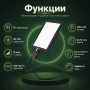 Голяма увеличителна лупа за врат с LED осветление за четене шиене бордиране гоблени USB зареждане, снимка 6