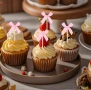 12 броя топер Happy birthday голяма малка пандела панделки декорация на торта , снимка 3