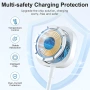 USB магнитно зарядно за часовник съвместимо с iWatch 2 3 4 5 6 7 8 9 / SE, снимка 8