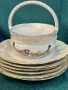 Руски порцелан-нов рядък сервиз Птици, Коростен, СССР, снимка 10
