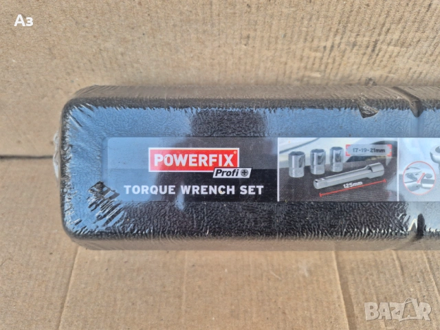 Powerfix Profi динамометричен ключ НОВ Torque Wrench set пауърфикс лидл, снимка 2 - Ключове - 54417693