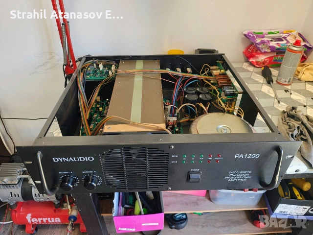 Dynaudio PA 1200 Музикално Стъпало, снимка 11 - Ресийвъри, усилватели, смесителни пултове - 55251647