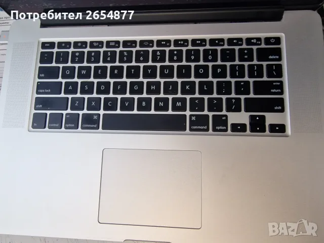 MacBook Pro 15,4", снимка 4 - Части за лаптопи - 55623741